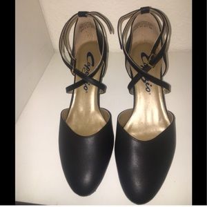 Black Capezio Dance heels